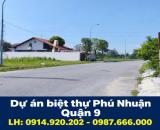 Bán đất nền biệt thự dự án Phú Nhuận TP Thủ Đức (P.Phước Long B, Q9), đường Liên Phường