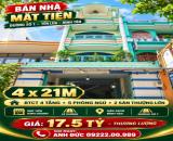 Mặt Tiền 4 Tầng Đường Số 1 – Tên Lửa – Bình Tân – 4 x 21m Giá 17.5 Tỷ