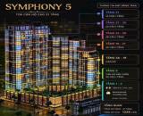 Bán căn hộ 1PN 45m2 tại Symphony 5, chỉ 52 tr/m2, Tối đa công năng và hiệu quả dòng tiền