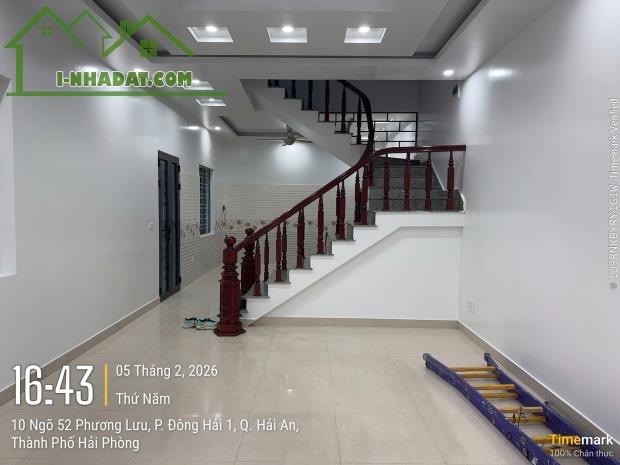 BÁN NHÀ LÔ GÓC PHƯƠNG LƯU - 4 TẦNG HIỆN ĐẠI - GARA Ô TÔ - GẦN BIG C HẢI PHÒNG - 1