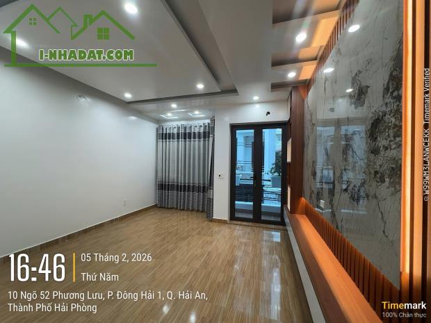 BÁN NHÀ LÔ GÓC PHƯƠNG LƯU - 4 TẦNG HIỆN ĐẠI - GARA Ô TÔ - GẦN BIG C HẢI PHÒNG - 3