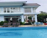 Bán nhà Biệt thự Mặt tiền Dương Công Khi - gần QL22, 20x34m,  2 tầng + hồ bơi, 26,5 tỷ.