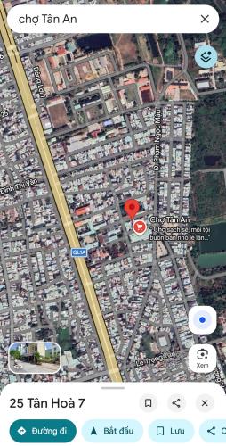 Đất đường tân hòa 7, đối diện trường tiểu học, ngay gần chợ Tân An - 1
