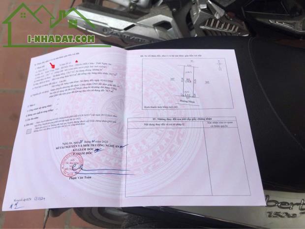 ĐẤT ĐẸP – GIÁ ĐẦU TƯ  - CẦN BÁN LÔ ĐẤT VỊ TRÍ ĐẸP TẠI Xã Diễn Phúc - Huyện Diễn Châu -