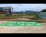 Lô góc rộng lớn siêu đẹp khu phố Diêu Trì, sát đường Trần Bá nay xã Tuy Phước, Gia Lai
