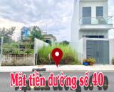 bán đất mặt tiền đường số 40 củ chi liền kề chợ việt kiều 2,8tỷ