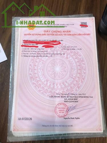 ĐẤT  ĐẸP – GIÁ TỐT  – CHÍNH CHỦ CẦN BÁN TẠi  Xã Phước Thiền, Nhơn TRạch Đồng Nai