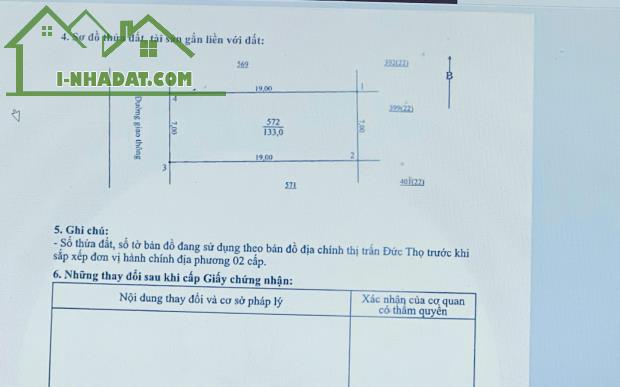 ĐẤT NỀN ROX LIVING ĐỨC THỌ DÃY 2 SAU TÂM HIỀN - 1