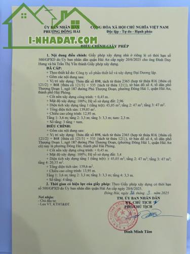 BÁN NHÀ 4 TẦNG PHỦ THƯỢNG ĐOẠN – HẢI AN – NGÕ 4M Ô TÔ TẬN CỬA – GIÁ 3,35 TỶ - 4
