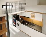 Cc cho thuê CCMN khép kín full đồ máy giặt, tủ lạnh, mới KOONG, thang máy giá 3,6 tr/phòng