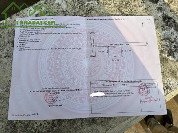 BÁN NHÀ GẦN CẦU RÀO 1 – NGÔ GIA TỰ – HẢI AN – FULL NỘI THẤT – GIÁ 3,48 TỶ