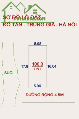 🔥 GIÁ SIÊU MỀM – ĐẦU TƯ NHANH TAY, SINH LỜI NGAY TẠI ĐÔ TÂN – TRUNG GIÃ – HN‼️