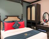 KHÁCH SẠN LÊ ĐỨC THỌ LÔ GÓC 2 MẶT THOÁNG, 160M2 9 TẦNG, MT 22M, DOANH THU 550TR/THÁNG,