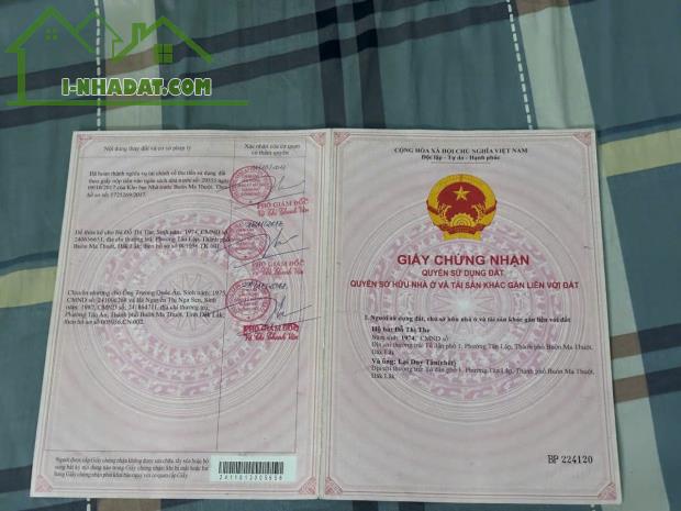 HÓT HÓT NHÀ ĐẸP – GIÁ TỐT CẦN BÁN GẤP NHÀ Tại  Phường Tân Lập, TP Buôn Ma Thuột, Đắc Lắk - 1