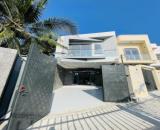 Nhà lầu mới xây dựng hẻm kỹ thuật Nguyễn Công Bình đường oto có sân đậu Trung An