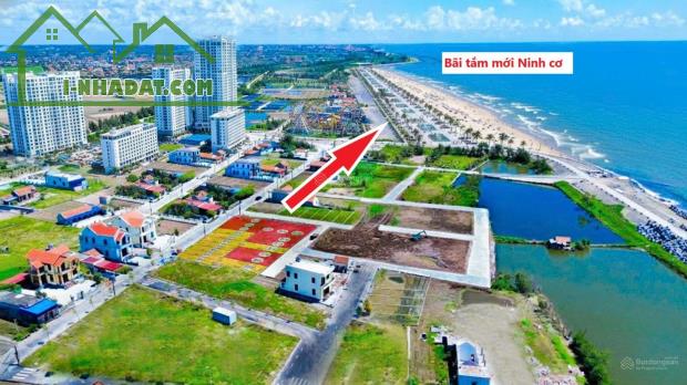 BÁN 2 LÔ ĐẤT HẢI XUÂN (Hải Triều) KHU KINH TẾ NINH CƠ NINH BÌNH (Nam Định cũ) Giá 1 tỷ 435 - 1
