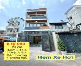 Bán nhà mới HXH Phạm Thế Hiển P3 Q8, 4.4x12m 4 tầng chỉ nhỉnh 8 tỷ