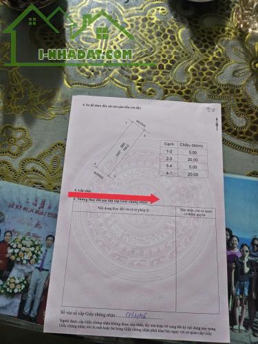 Bán gấp lô đất đẹp Băng 2 tỉnh lộ 310 Thị Trấn Gia Khánh, Bình Xuyên 100m mt5m giá 2,3 tỷ - 5