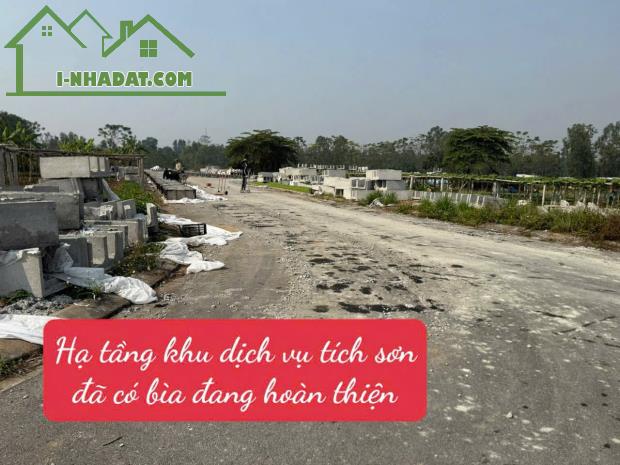 Bán gấp lô đất tại Tích Sơn, Vĩnh Yên 98,7m2 mặt tiền 5m full thổ cư giá chỉ 2,2 tỷ - 3
