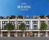 Lô Shophouse Bích Động Lakeside – diện tích 126m² – đường 22m – MT 7m – giá từ 68