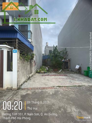 Bán đất 85m2 Cách Hạ Nam Sơn An Dương Hải Phòng - 2