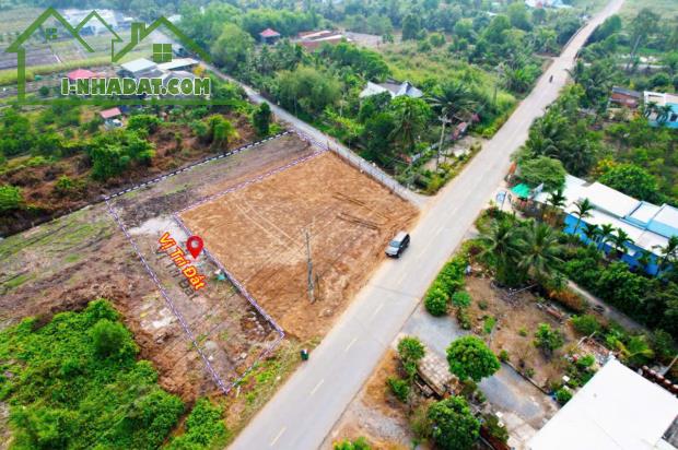 Bán đất 2 mặt tiền ĐT 816 xã Thạnh Hòa , Bến Lức dt 1351m2 đất vườn giá 2,8 tỷ - 4