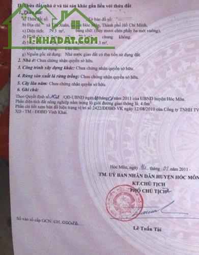 🏠 Bán nhanh căn nhà trong hẻm Tân Xuân. 80m2- 860 triệu - Sổ Sẵn