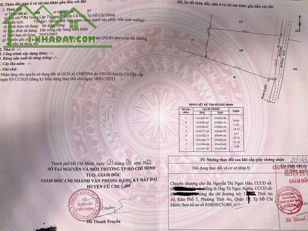 HẠ GIÁ TỪ 1 ty 990 XUỐNG CÒN 1 tỷ 550 ( bớt lộc ) tiếp môi giới ) Bán Đất Xã Trung Lập