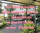 CẦN CHO THUÊ MẶT BẰNG QUÁN – SÂN VƯỜN SIÊU CHILL – VÀO LÀ KINH DOANH NGAY Vị trí: 221/60