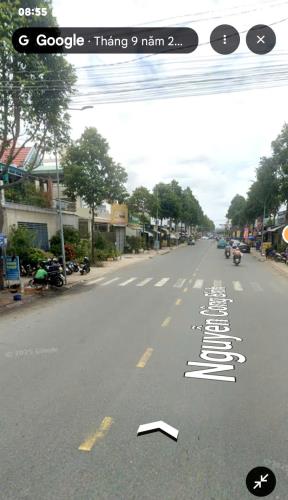 Đất MẶT TIỀN Nguyễn Công Bình. Cách ngã tư QL60 siêu thị GO 50m. P Thới Sơn (P.6, MỸ THO c - 1