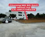 Chính chủ cần bán lô đất ở Chương Mỹ 80,5m2 giá chỉ nhỉnh 1tỷ