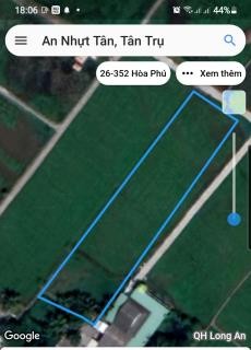 bán đất 1855M - có Thổ 300M - Ấp 6 - Xã Tân Bình - Tân Trụ - LA - 1