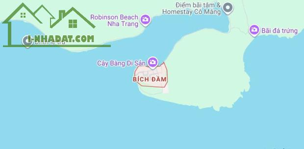 Bán 1029m đất ngang 25m  mặt biển đảo Bích Đầm phường Vĩnh Nguyên Nha Trang, có sổ hồng - 2