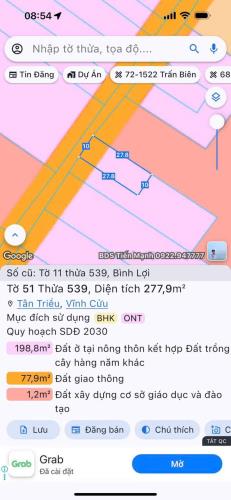 Bán đất thổ cư MT Xóm Rạch, Bình Lợi, Vĩnh Cữu : 17,4 x 58= 1010m, giá 7,5 tỷ. - 4