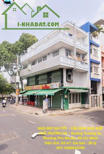 NHÀ ĐẸP GIÁ TỐT – CẦN BÁN NHÀ MẶT PHỐ TRƯỜNG SA – Đường Trường Sa, Phường Phú Nhuận, Hồ