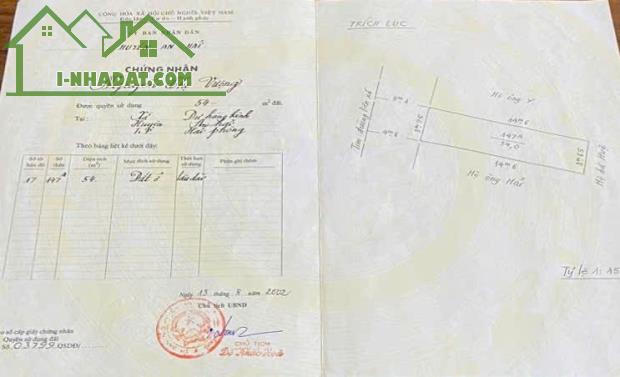 ⛔⛔Nhà mặt đường Miếu Hai Xã - 54m 4 tầng -  vị trí đẹp - Vỉa hè rộng - 4