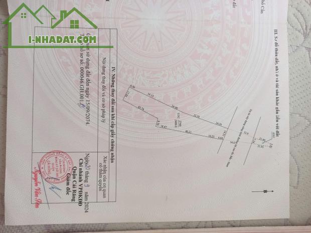 BÁN 3000M2 (15x200) - ĐẤT CÁI RĂNG, TP Cần Thơ - LỘ 91C 40m đang thi công - VIEW Sông - 3