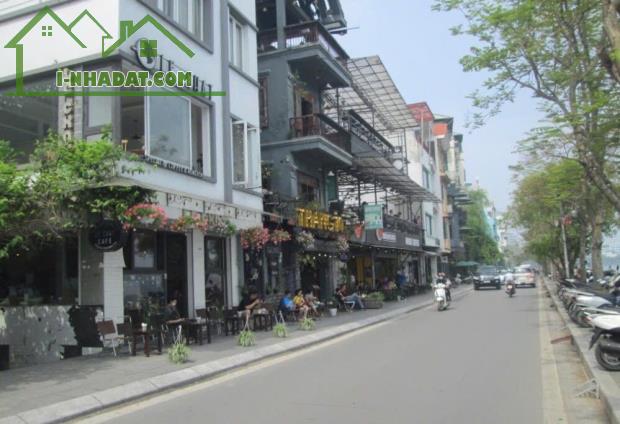 TRÍCH SÀI - Dân xây 275m² mặt tiền 15m - Hồ Tây 200m - Ô tô thông - Tầng 4 view hồ - 65 tỷ