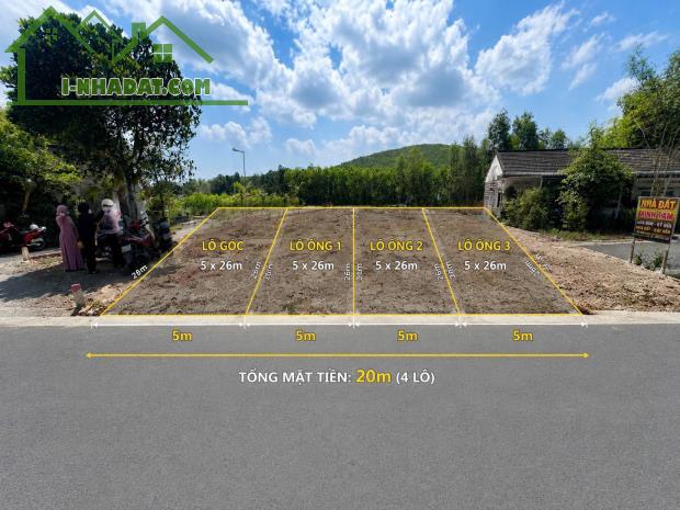 Bán nhanh 4 lô đất mặt tiền đường nhựa 10m5 -đất nền Đà Nẵng giá rẻ chỉ từ với 1ty090 - 1