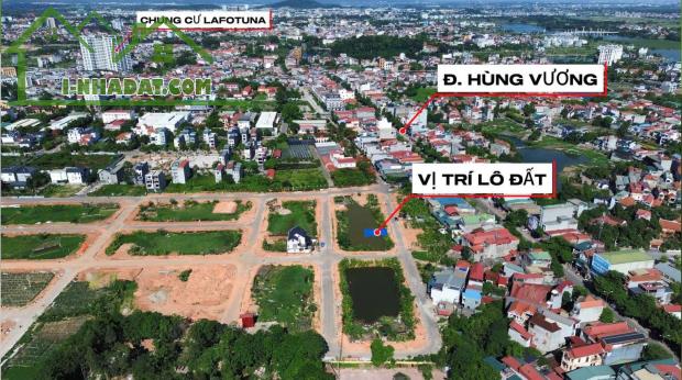 BÁN GẤP LÔ ĐẤT ĐẸP KHU DV TÍCH SƠN- VĨNH YÊN DT105m2 MT6m SẴN SỔ SANG TÊN GIÁ CHỈ 3,55 TỶ