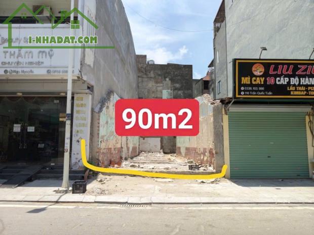 Bán 90m2 trục chính kinh doanh mặt phố Trần Quốc Tuấn Tiện ích xung quanh giá chỉ 5tỷ5xx - 1