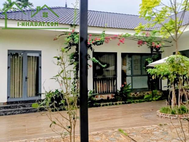Bán resort, homestay Minh Quang Ba Vì, 3949m, oto, view đồng, dòng tiền, 17.5tỷ - 2