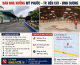 Bán Nhà Xưởng Mỹ Phước Tp. Bến Cát, Bình Dương Giấy Tờ Đầy Đủ