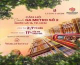 Hot! Căn 2PN 2WC Lusso Sài Gòn Lapura 2.6 tỷ trọn gói tặng 5 chỉ vàng chiết khấu 100tr