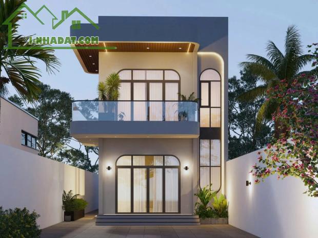 Nhà Lầu GÓC 2 MẶT TIỀN. Gần Ngã 3 Hòa Tịnh - KCN Tân Hương. Đồng Tháp (Tiền Giang cũ)