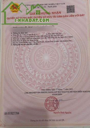 Bán đất Diên Phước mặt tiền đường Phước Tuy rộng rãi phù hợp xây biệt thự vườn - 4