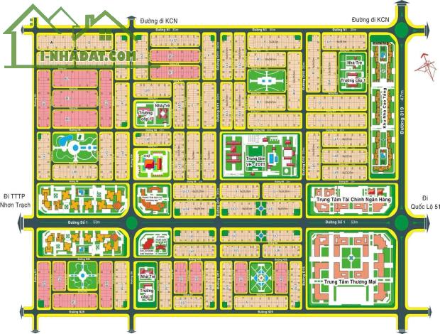 Cần bán nền đất dự án Sunflower city Thăng Long Real - Nhơn Trạch - Thành Phố Đồng Nai.