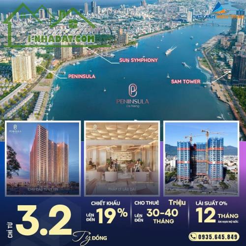 HOT! QUỸ CĂN HỘ PENINSULA ĐÀ NẴNG – Chỉ Từ 4 TỶ  CHIẾT KHẤU ĐẾN 18%