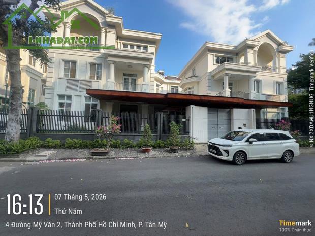 Bán nhanh căn đôi cực hiếm biệt thự đơn lập Mỹ Văn, Phú Mỹ Hưng, Q7, dt 496m2, giá tốt