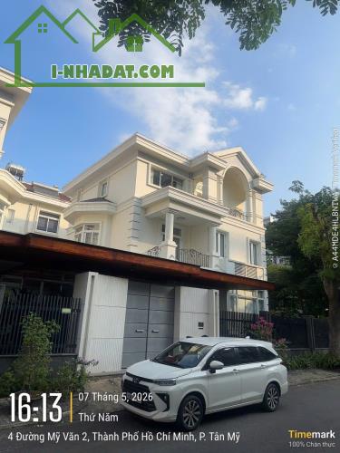 Bán nhanh căn đôi cực hiếm biệt thự đơn lập Mỹ Văn, Phú Mỹ Hưng, Q7, dt 496m2, giá tốt - 2